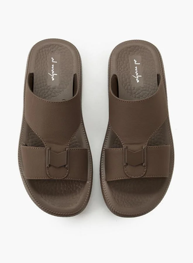 Al Waha Men Slip-On Arabic Sandals Ramadan Collections